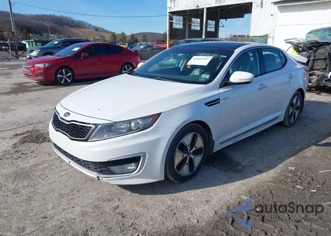 2013 Kia Optima Hybrid Ex from USA, damaged, VIN KNAGM4AD7D5049794